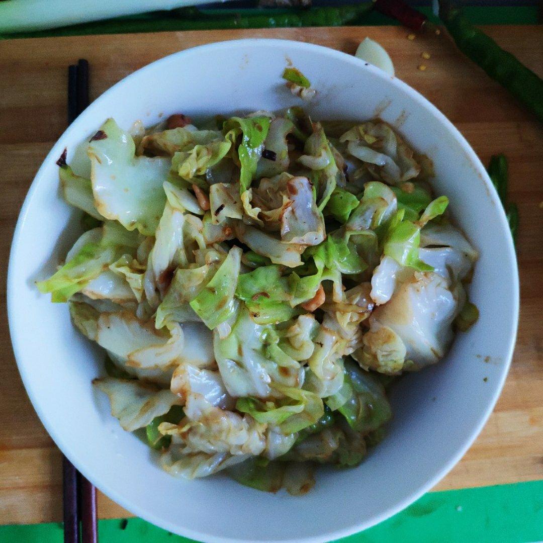 简易版爆炒甘蓝