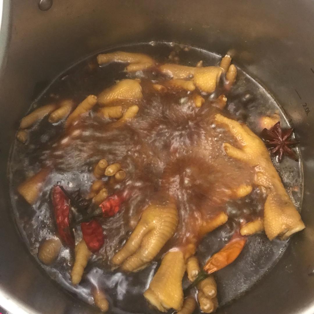 秘制红烧鸡爪