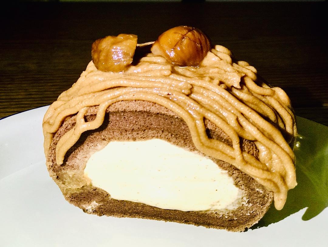 蒙布朗蛋糕卷🌰🍁