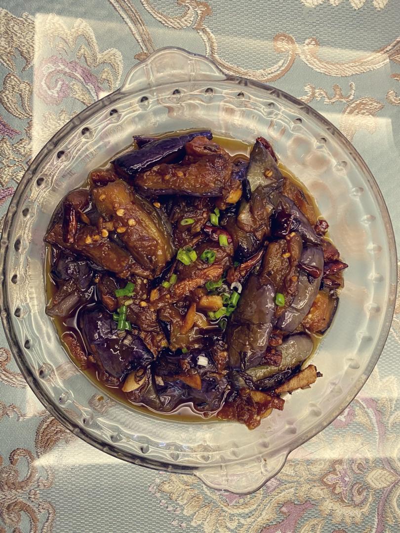 红烧肉沫茄子