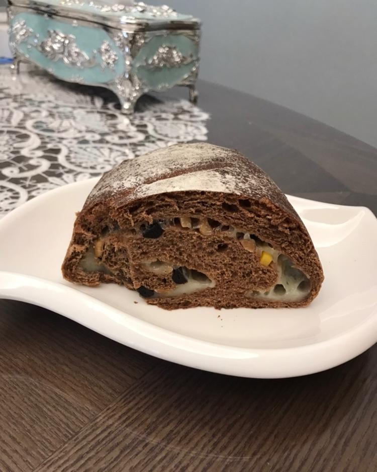 可可麻薯软欧