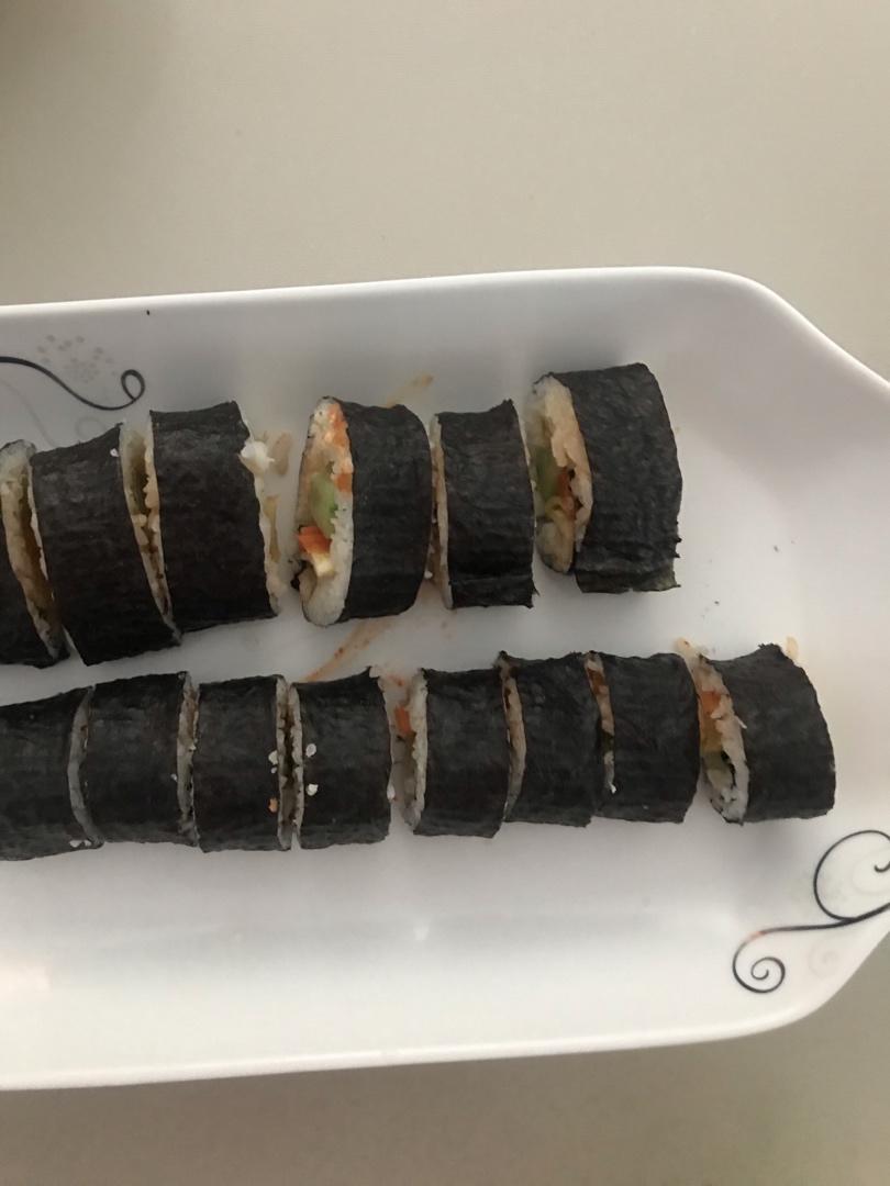 简单的紫菜包饭