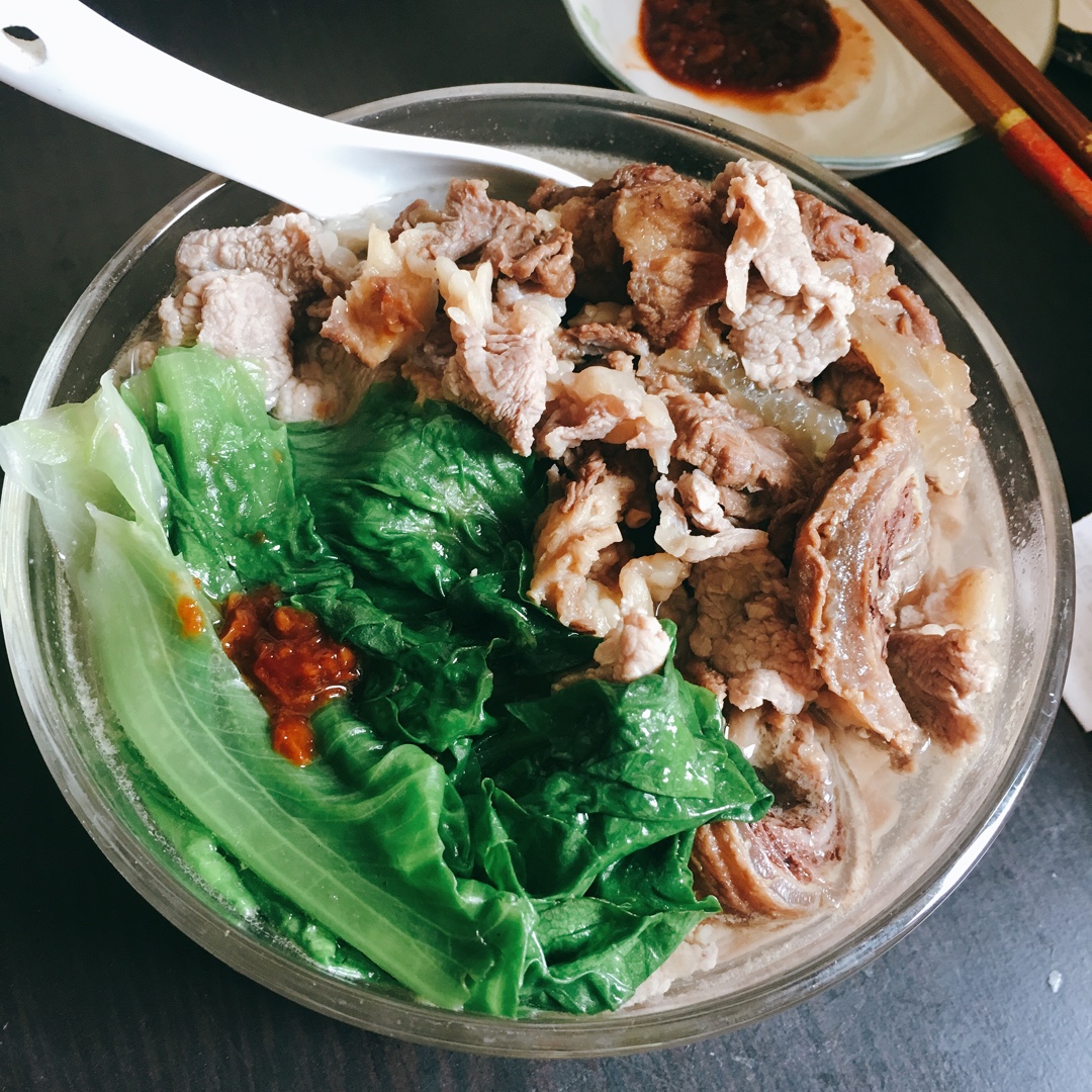 潮汕特色之牛肉粿条汤