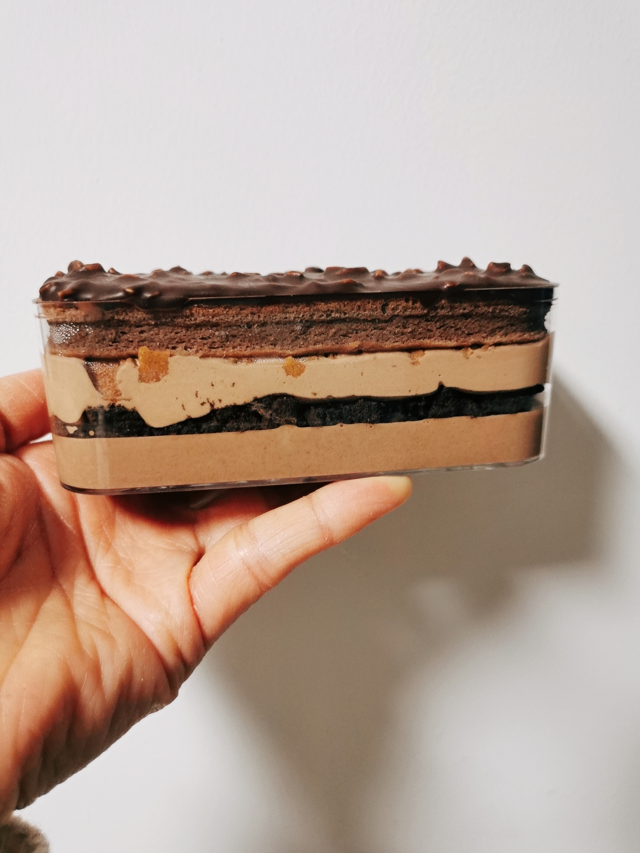 梦龙脆皮盒子蛋糕❤️五重口感‼️巧克力控的最爱‼️的做法 步骤17