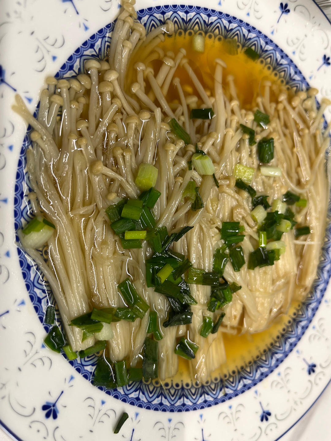 油泼金针菇