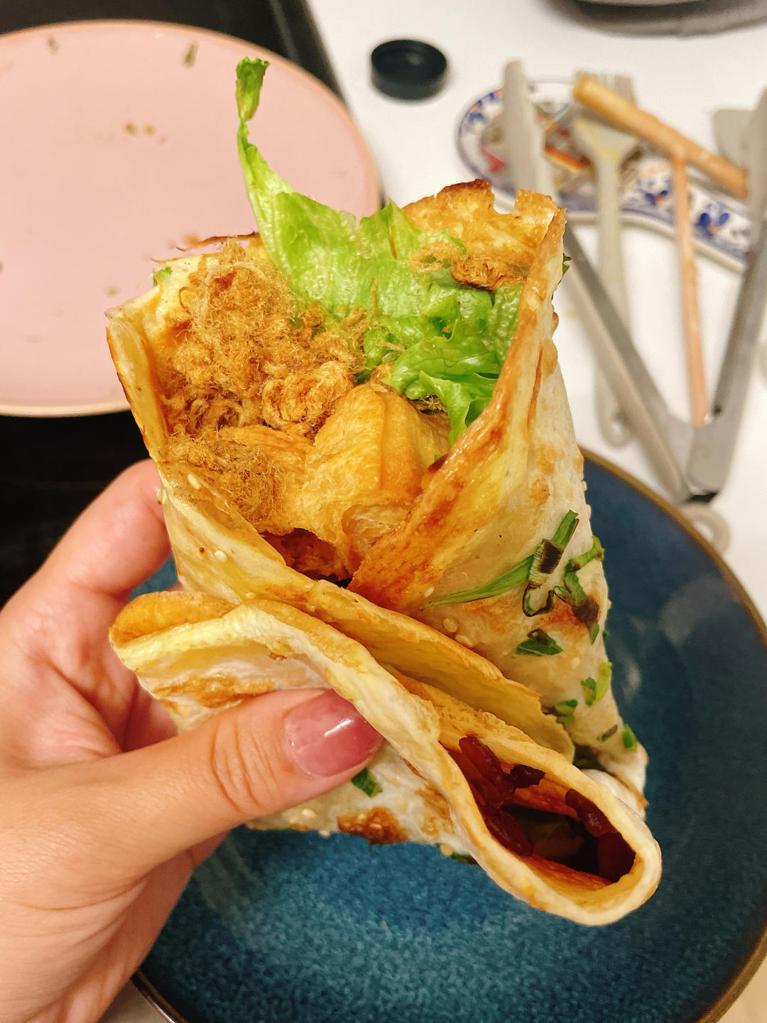 天津卫的早餐～煎饼果子