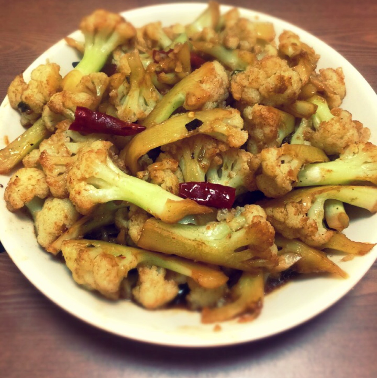 干锅菜花