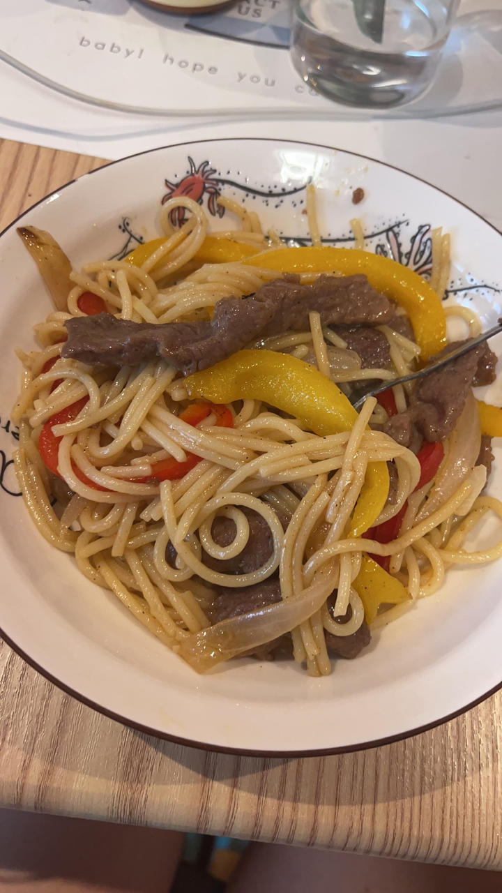 比餐厅好吃的黑椒牛柳意面🍝零失败简单教程