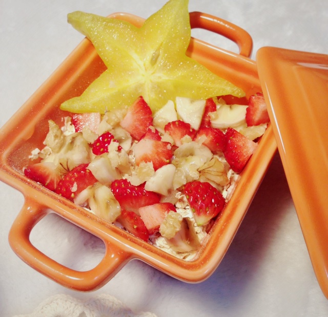 水果燕麦杂粮粥