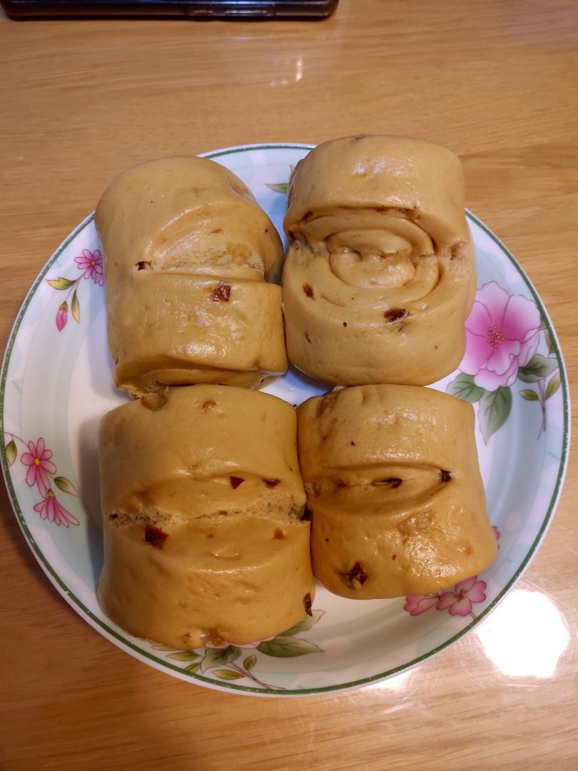 有料的红糖馒头（土豪包）