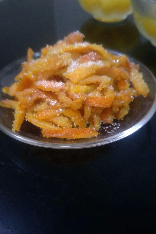 寒-7做的桔皮糖