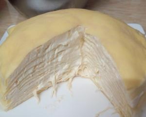 千层蛋糕&斑戟（榴莲、芒果）的做法 步骤22