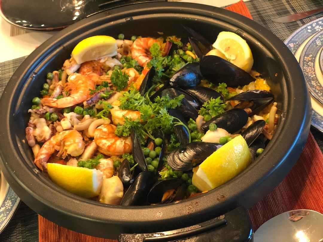 【曼食慢语】Seafood Paella 西班牙海鲜饭