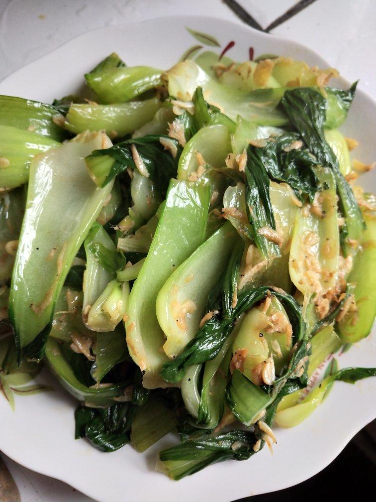 虾皮小油菜