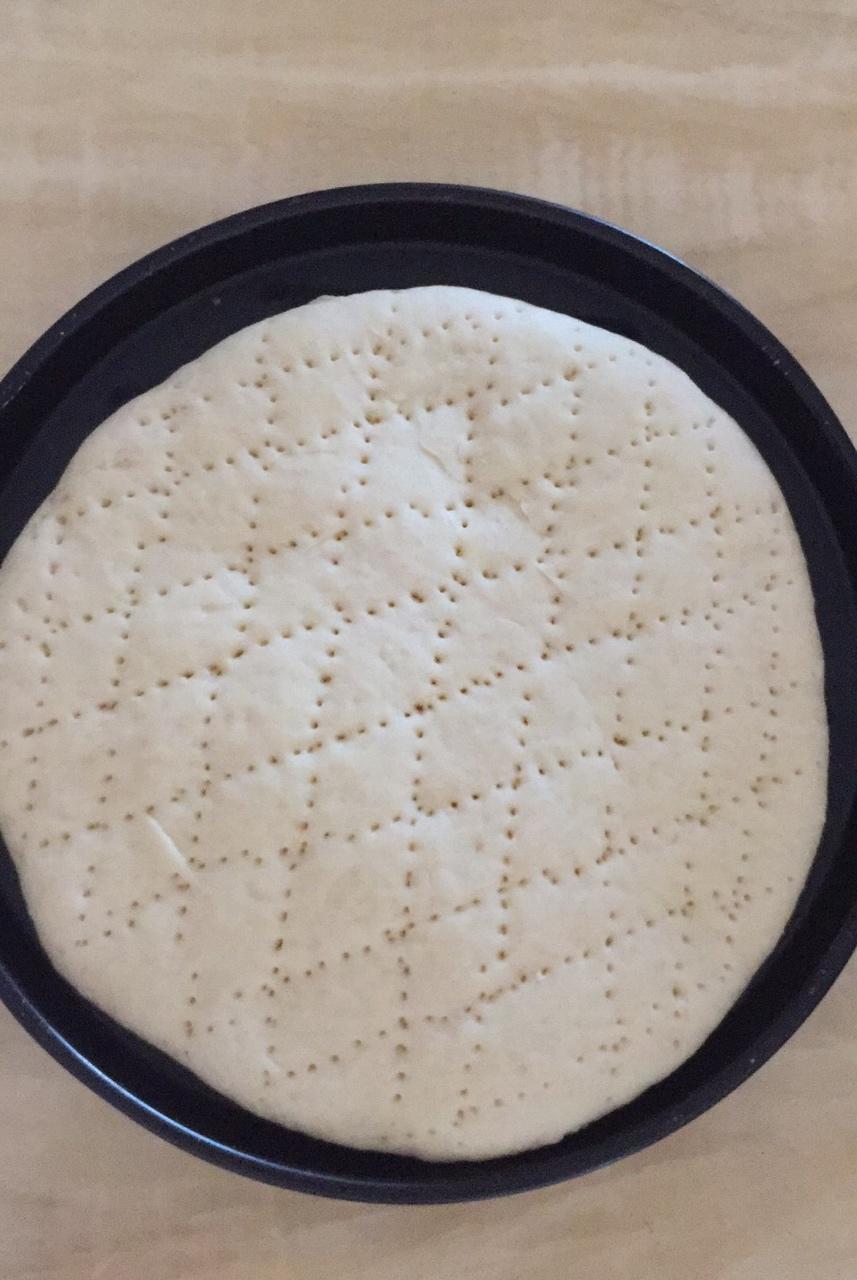 八寸披萨饼皮（四个）制作