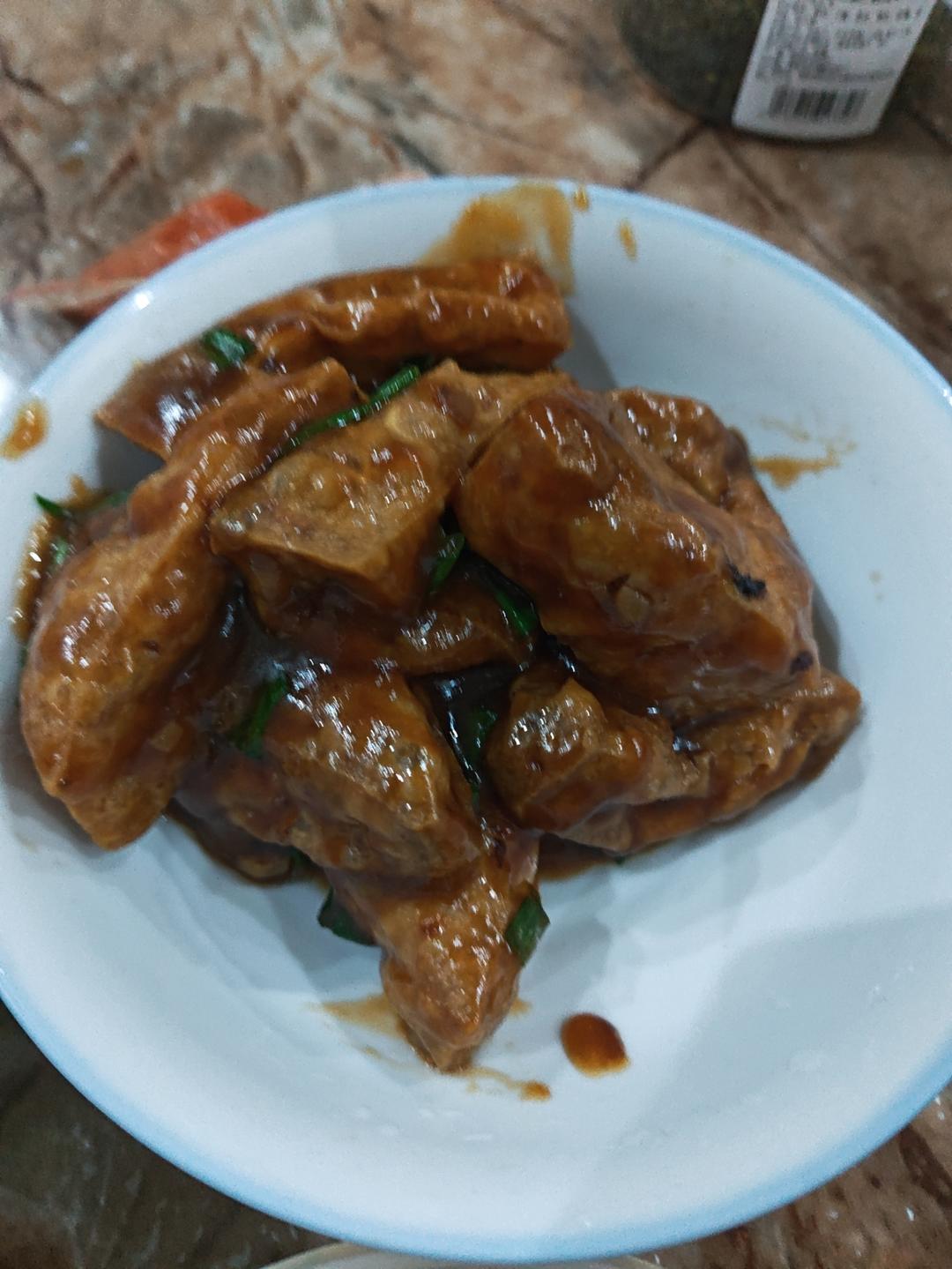 焖汁豆腐干