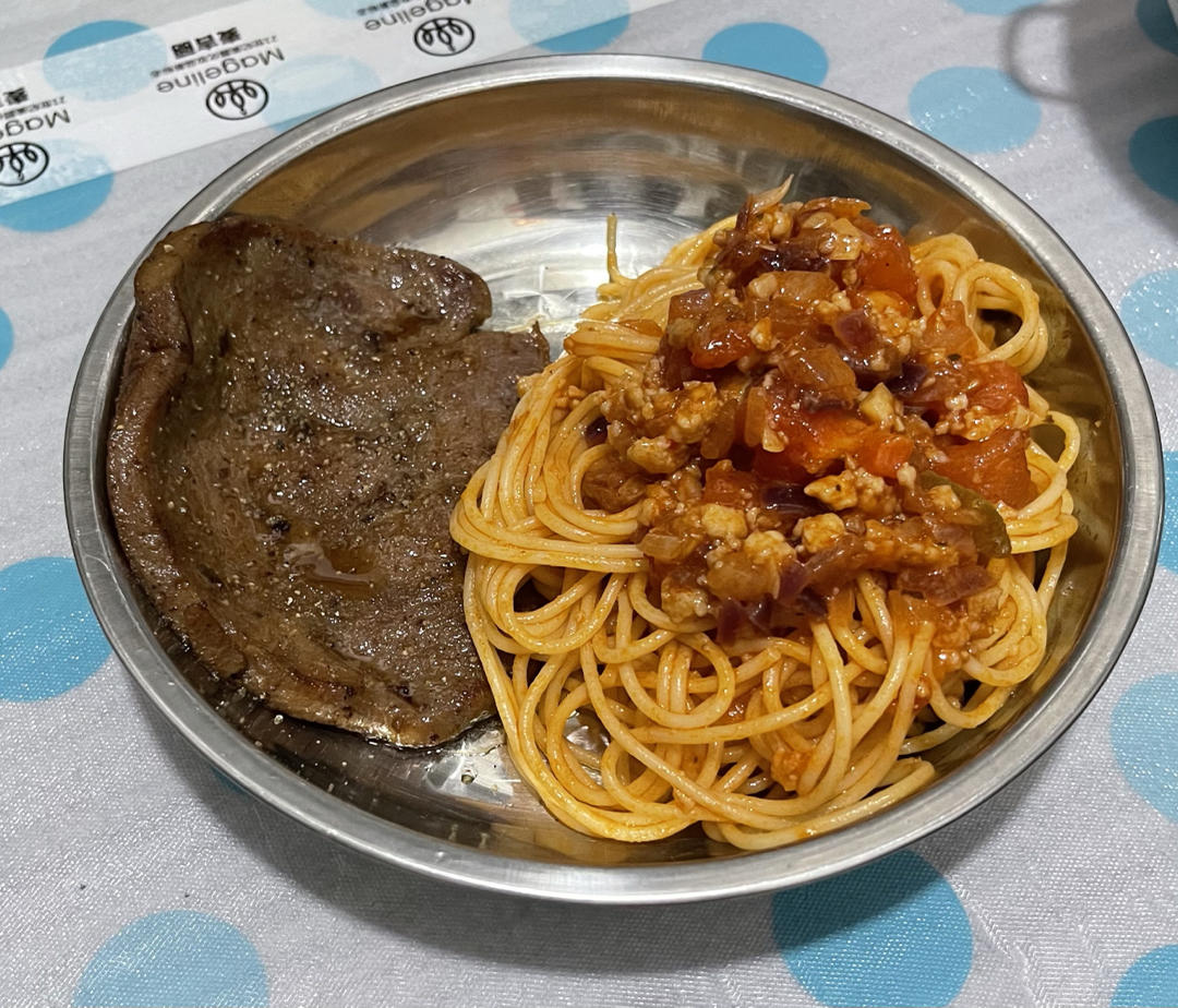 牛肉芝士意大利面