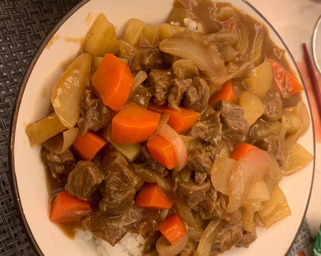 咖喱土豆牛肉