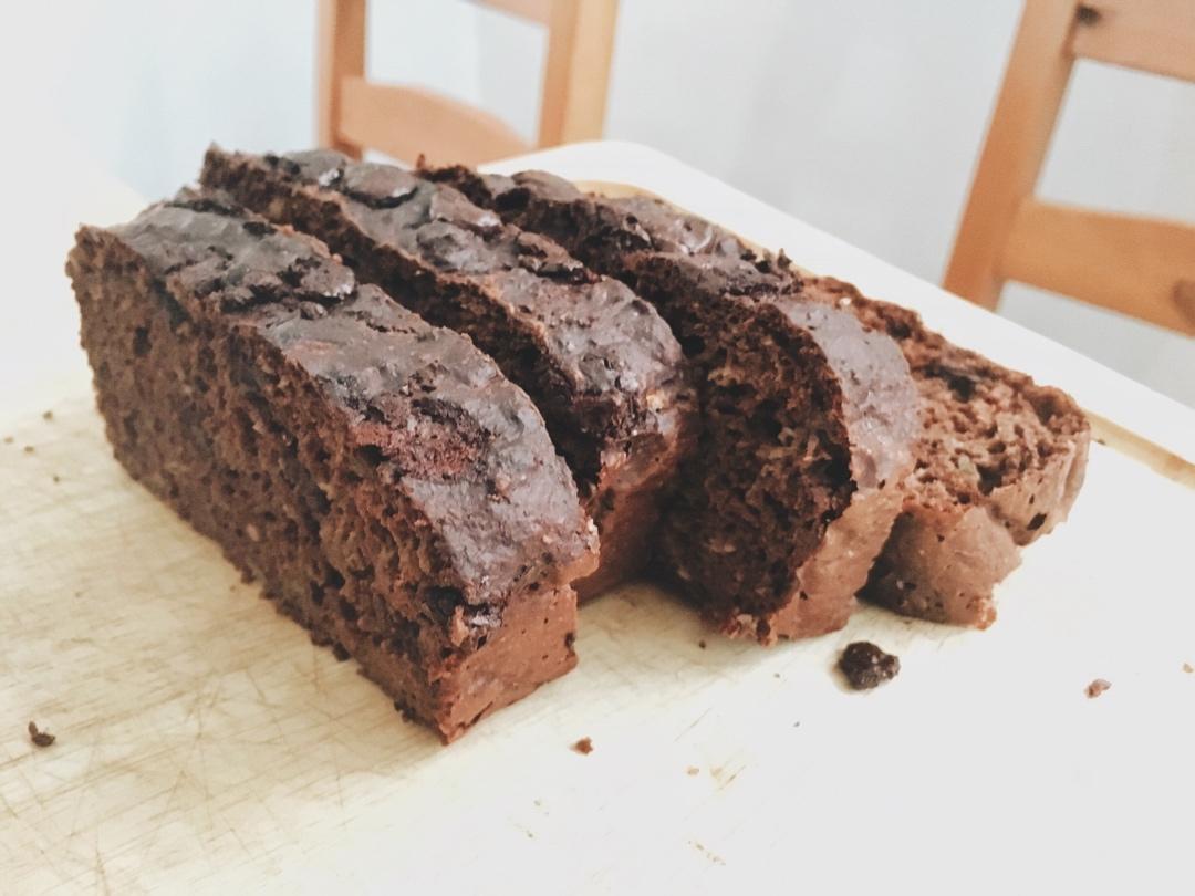 巧克力西葫芦快手面包（健康巧克力“蛋糕”）丨健康·烘焙