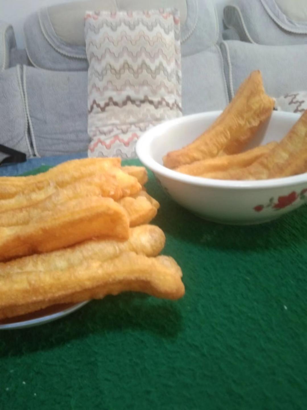 一次成功自制油条