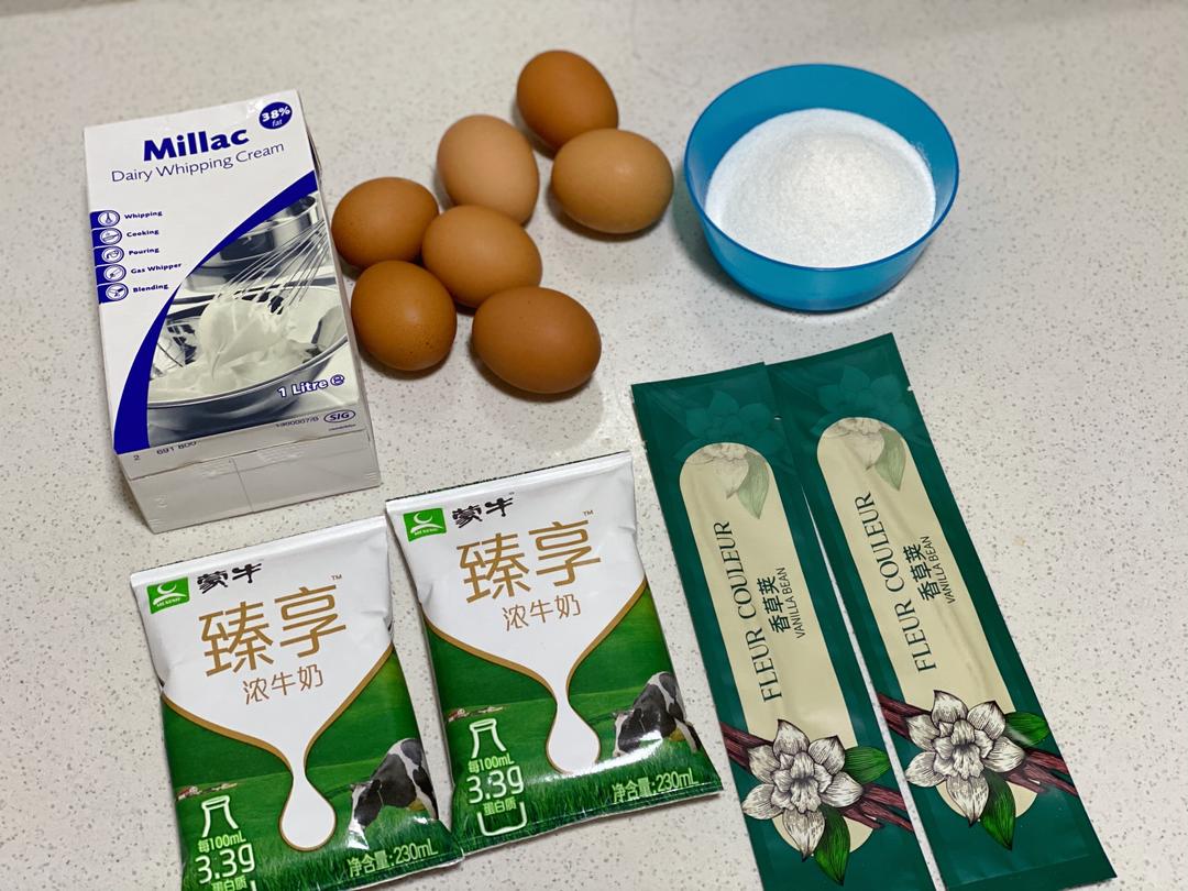 纯奶手撕吐司的做法 步骤1