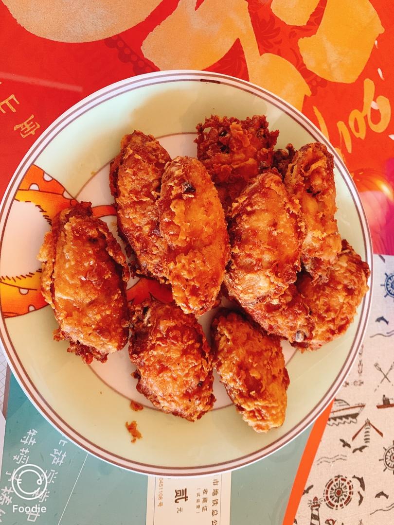 蒜香炸鸡翅