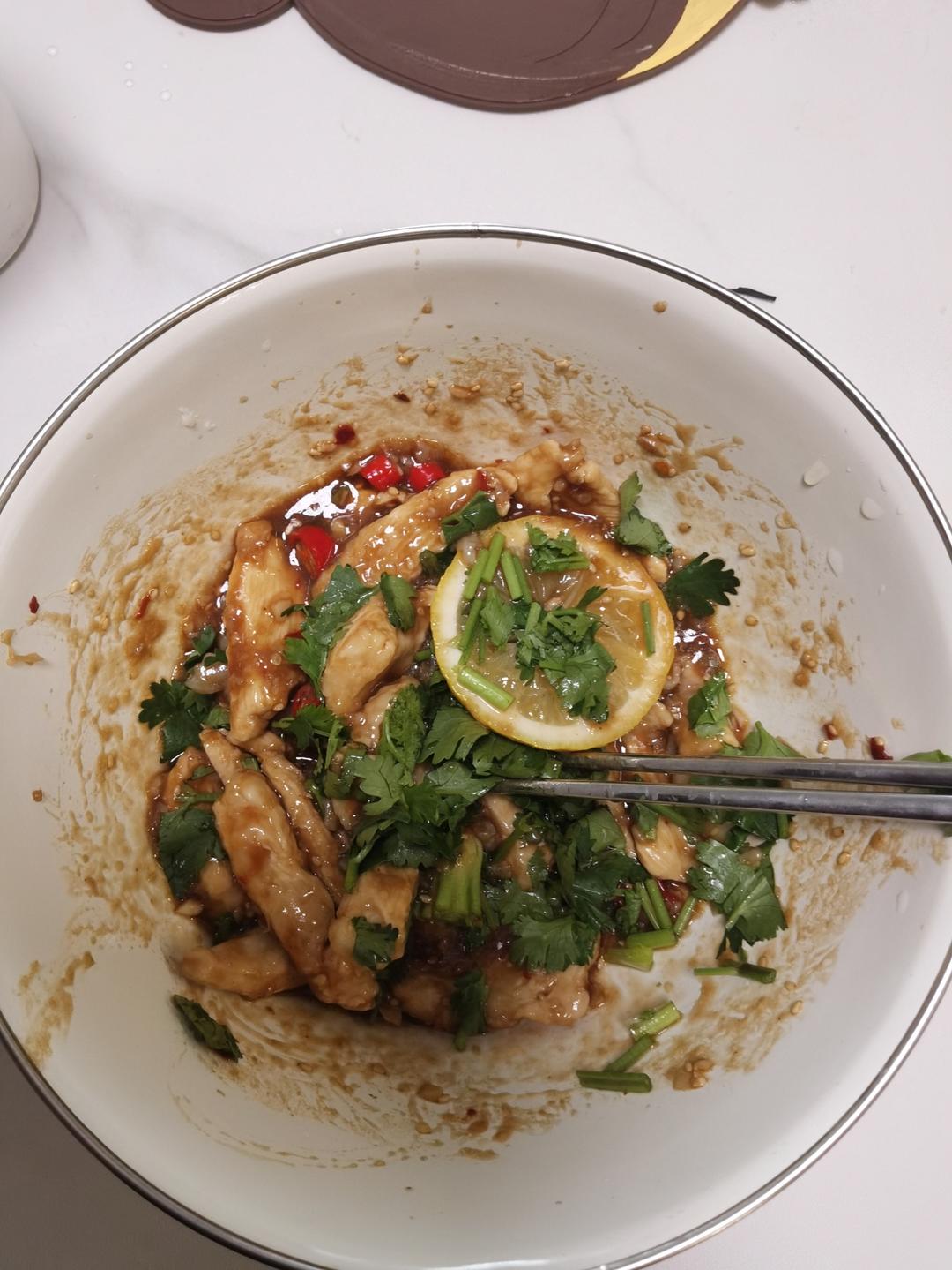 凉拌鸡胸肉