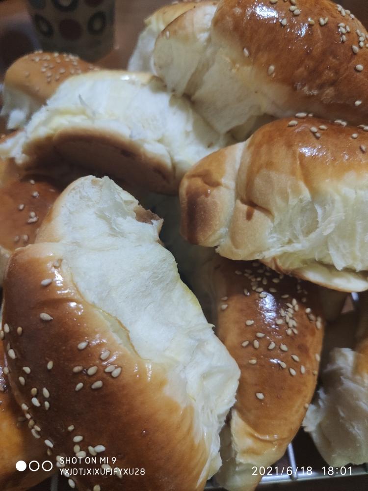 纯奶手撕吐司的做法 步骤1