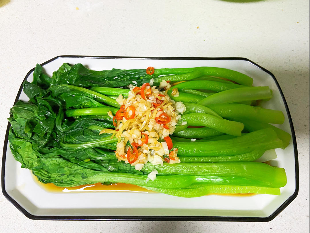 白灼菜心（附白灼类菜的小细节）