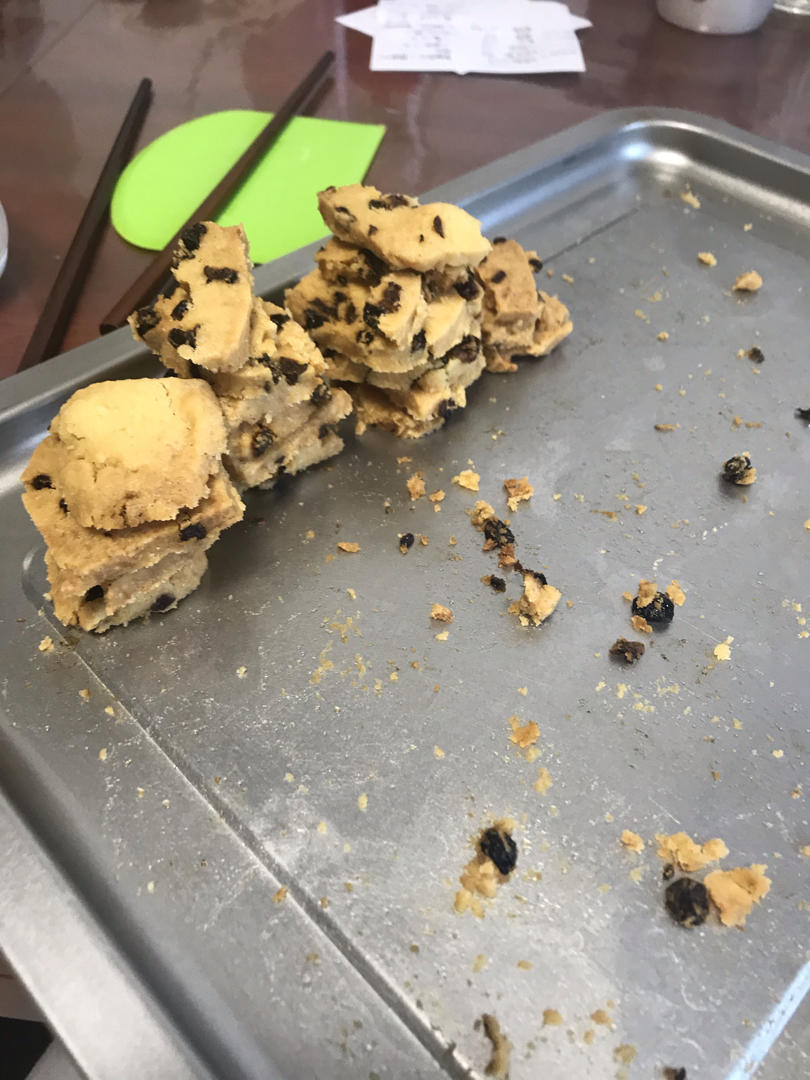 蔓越莓饼干——少油少糖中筋面粉