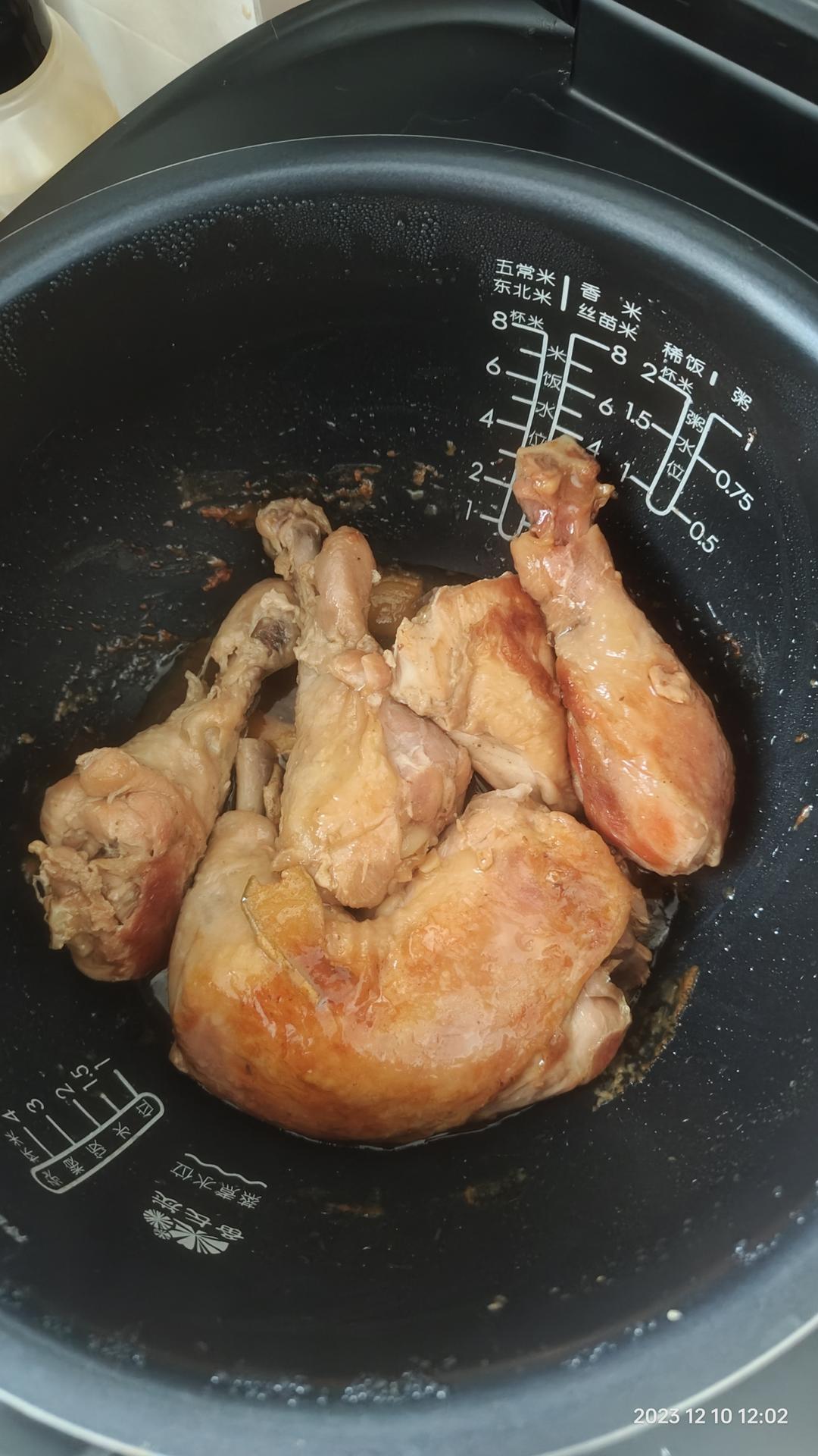零基础盐焗鸡腿（电饭锅）