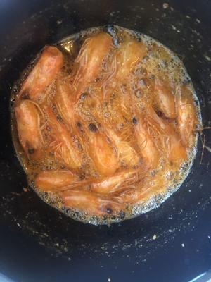 快速熬鲜虾粥的做法 步骤4