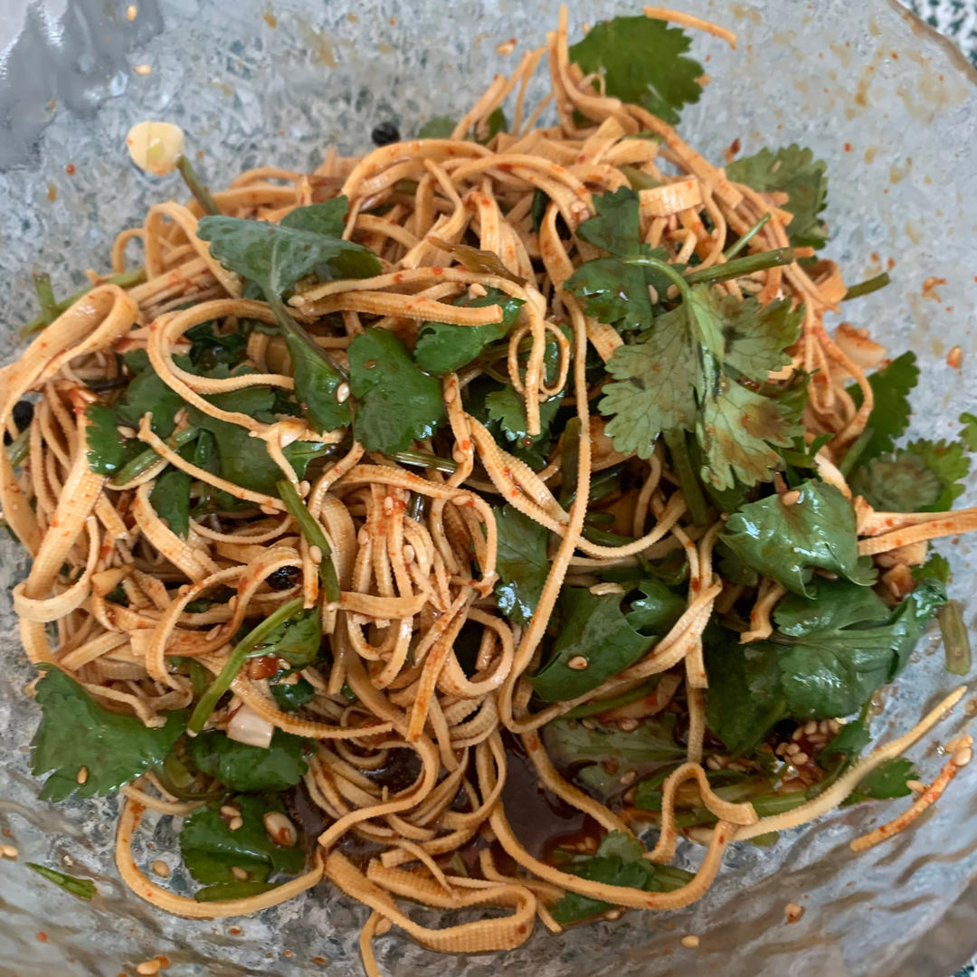 拌豆腐丝
