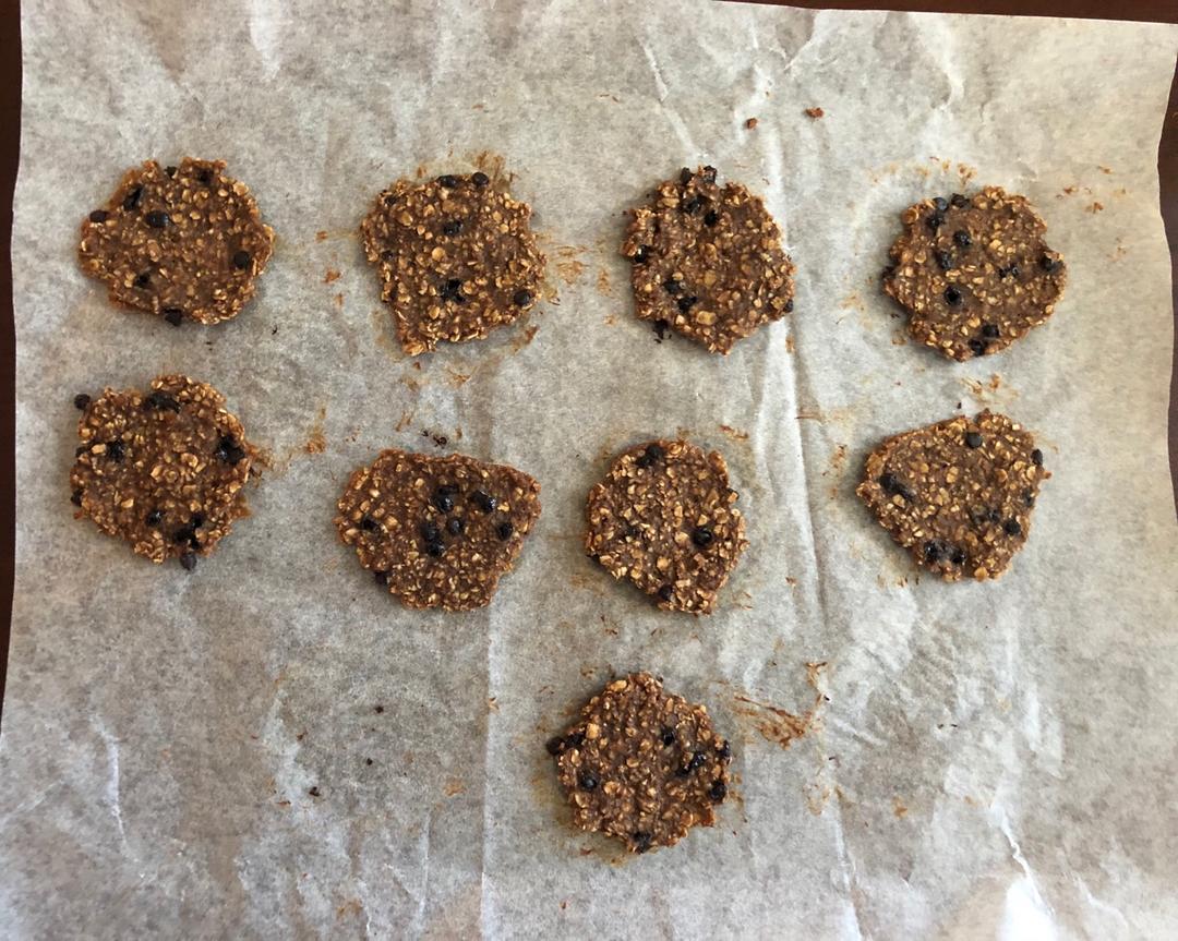 香蕉燕麦低脂饼干