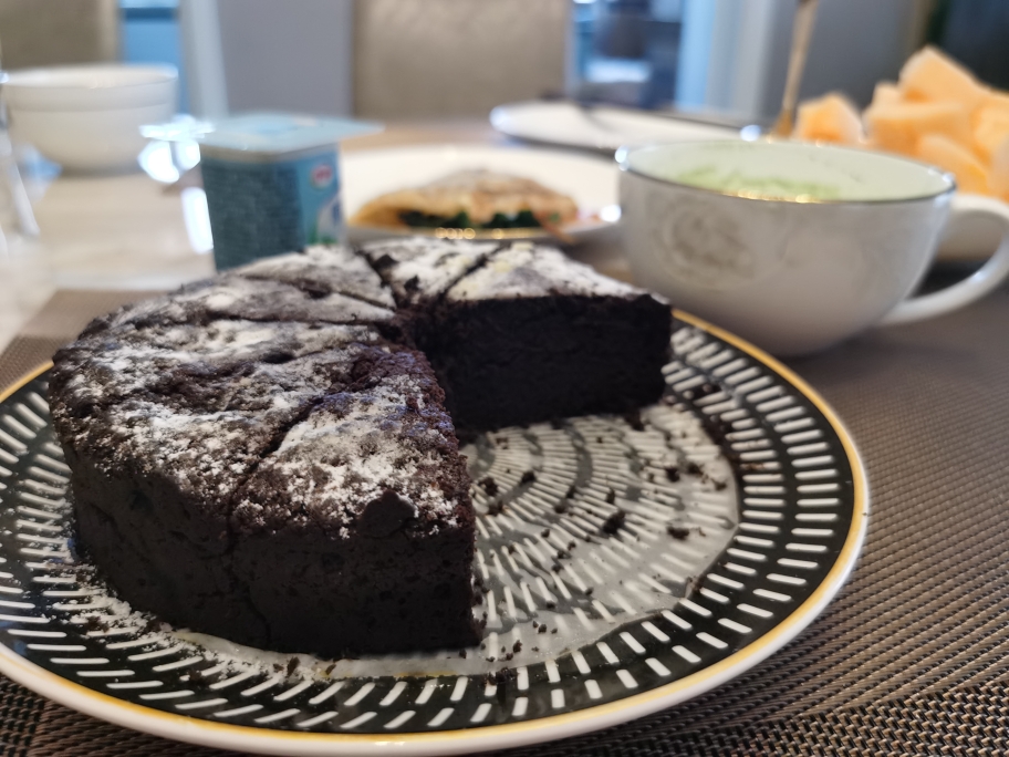 纯黑巧克力蛋糕一6寸的做法