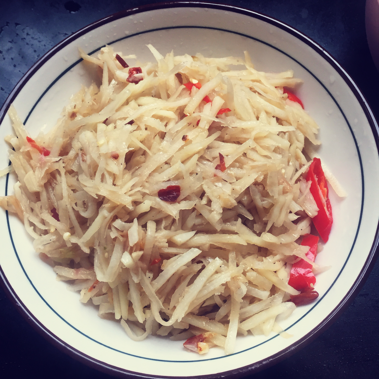 酸辣土豆丝 Shredded Potato
