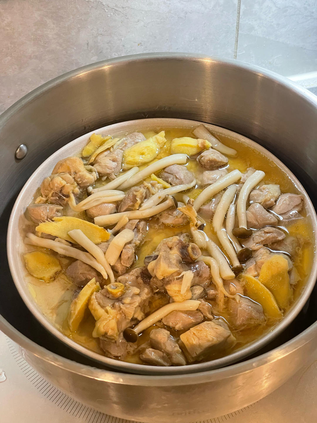 原汁原味蒸鸡（广东口味)