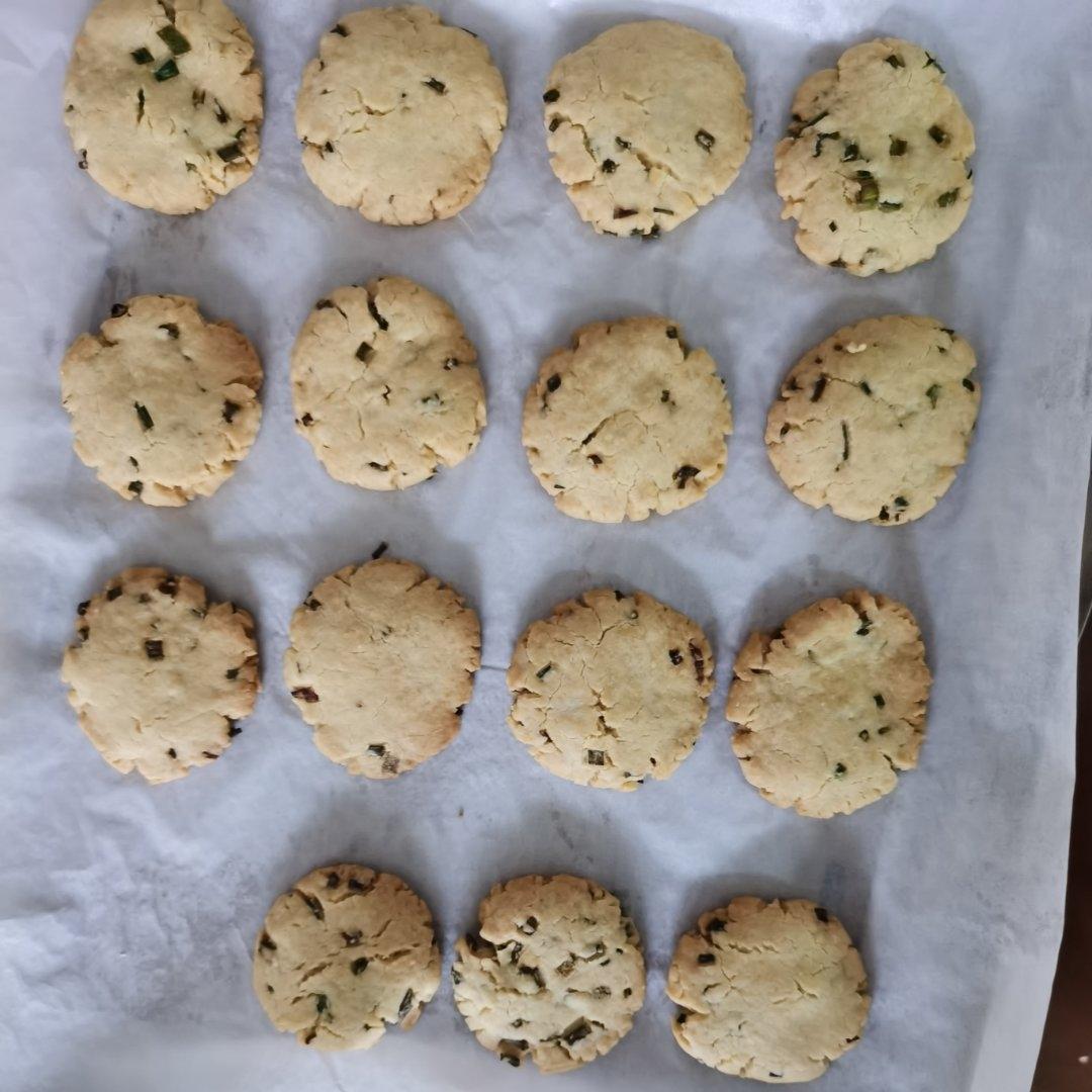 零失败葱油桃酥‼️搅一搅就行 满屋飘香