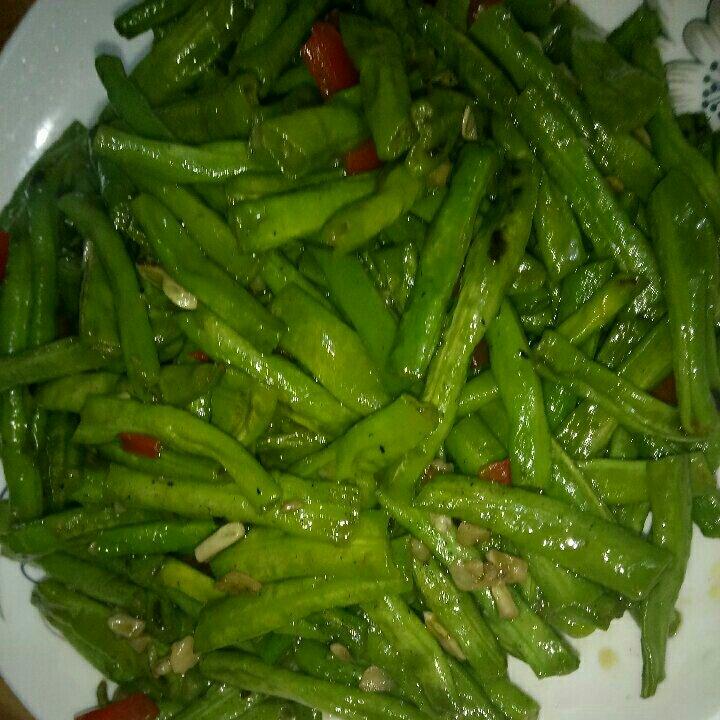 清炒豆角