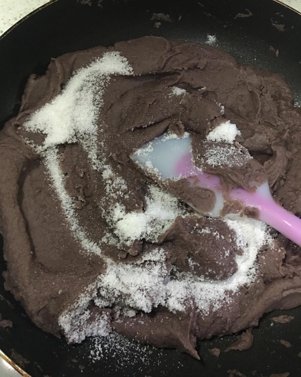 超细腻蛋黄酥豆沙馅