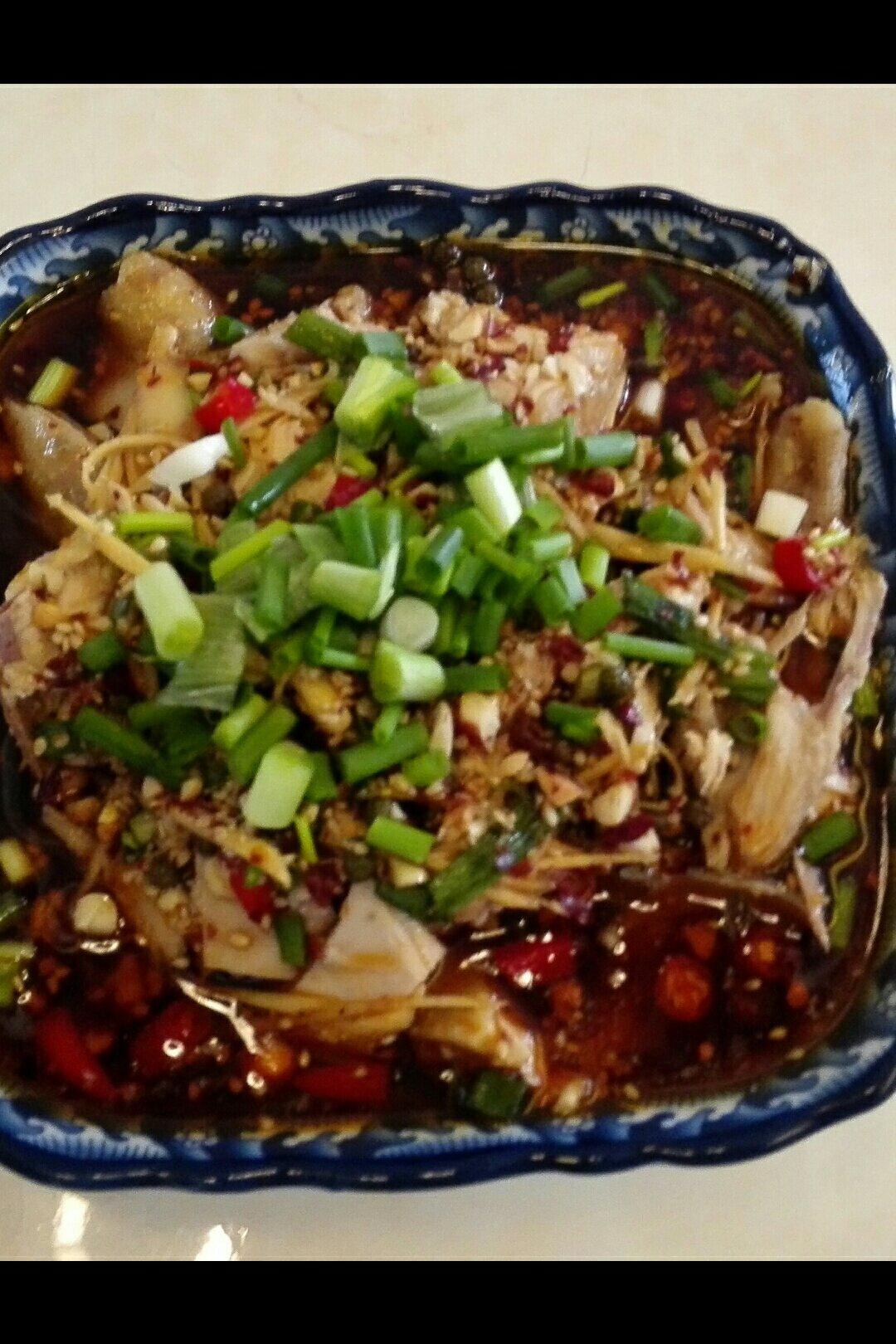 四川姐姐做的四川红油凉拌鸡