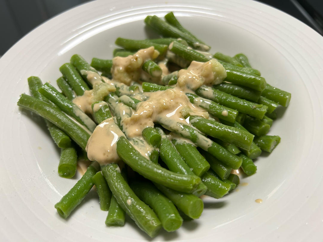 麻汁豆角