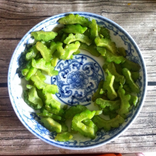 清炒苦瓜