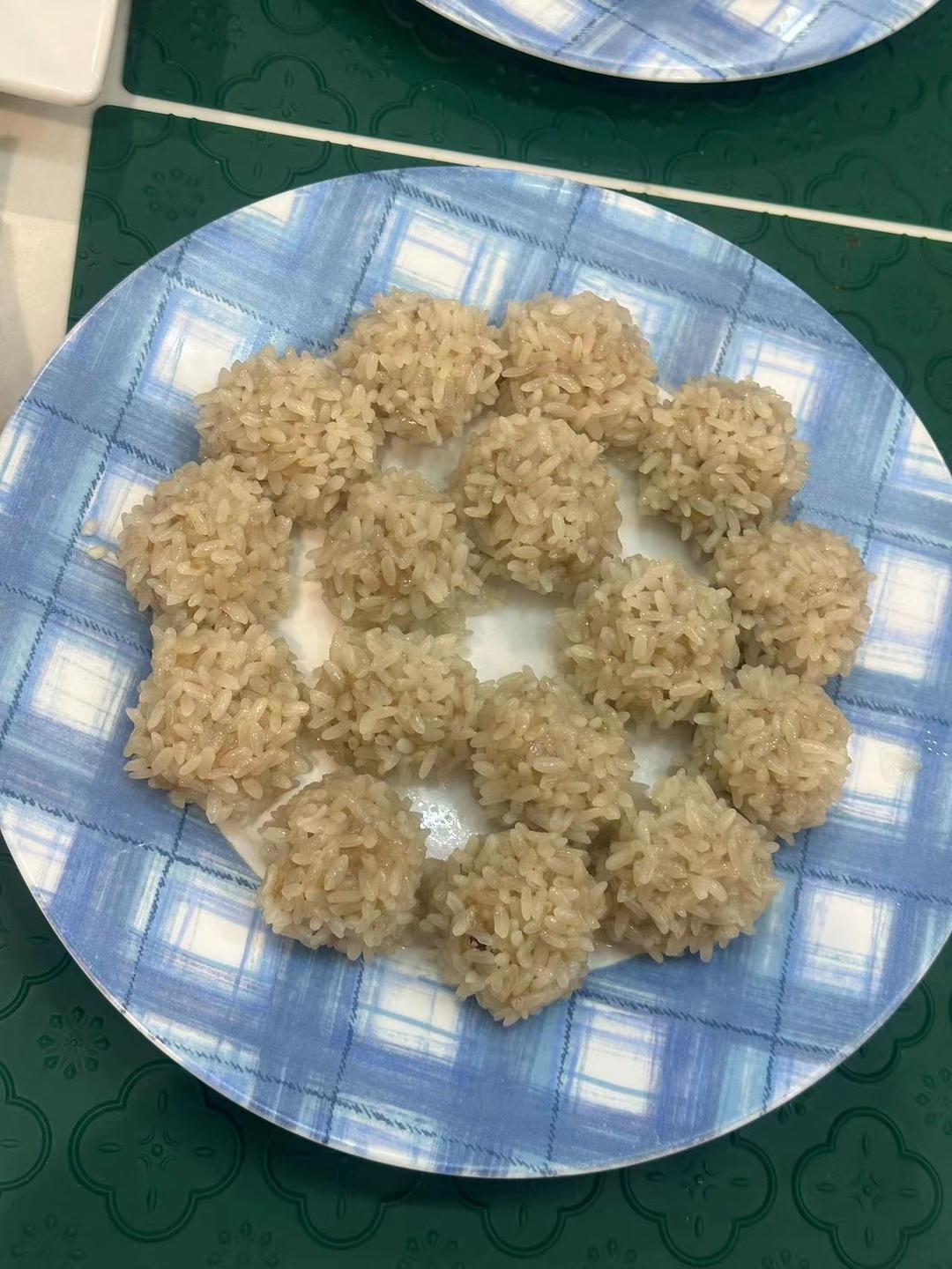 珍珠糯米肉丸子（卡亿蒸箱食谱）