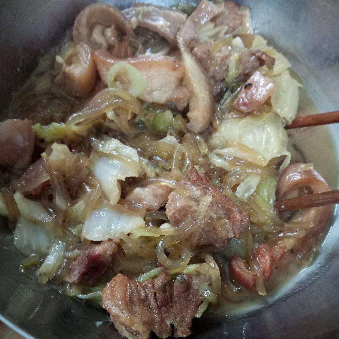 猪肉白菜炖粉条（热菜）