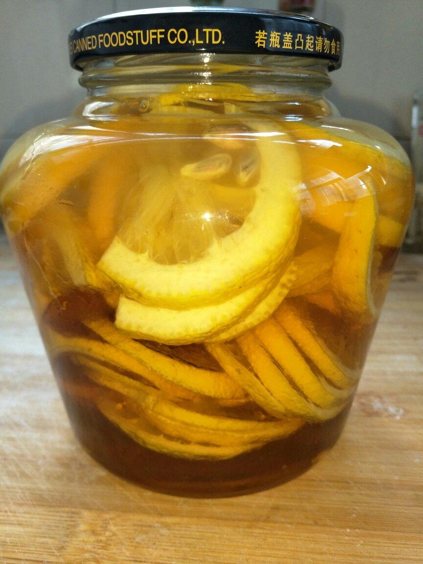自制柠檬蜂蜜水