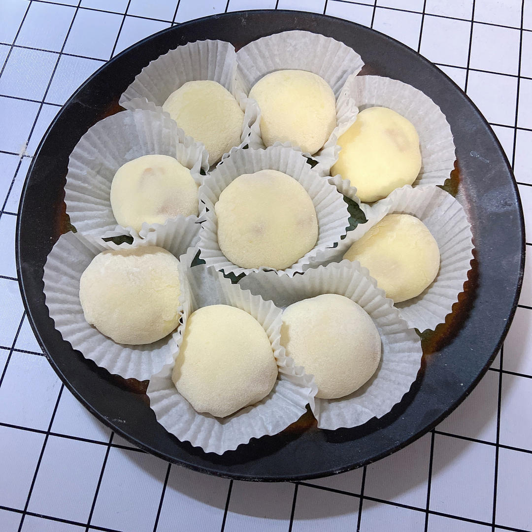 腹黑白胖子——奥利奥雪媚娘