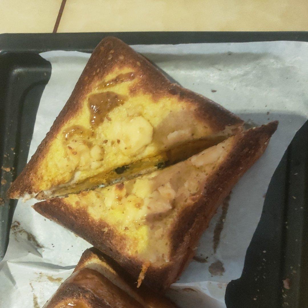 超级好吃的黄金三明治🥪