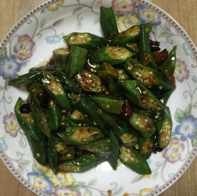 蚝油秋葵