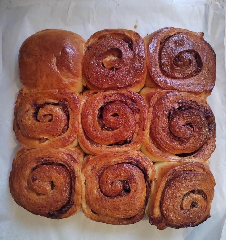 最正宗的美式肉桂卷（不用出膜）